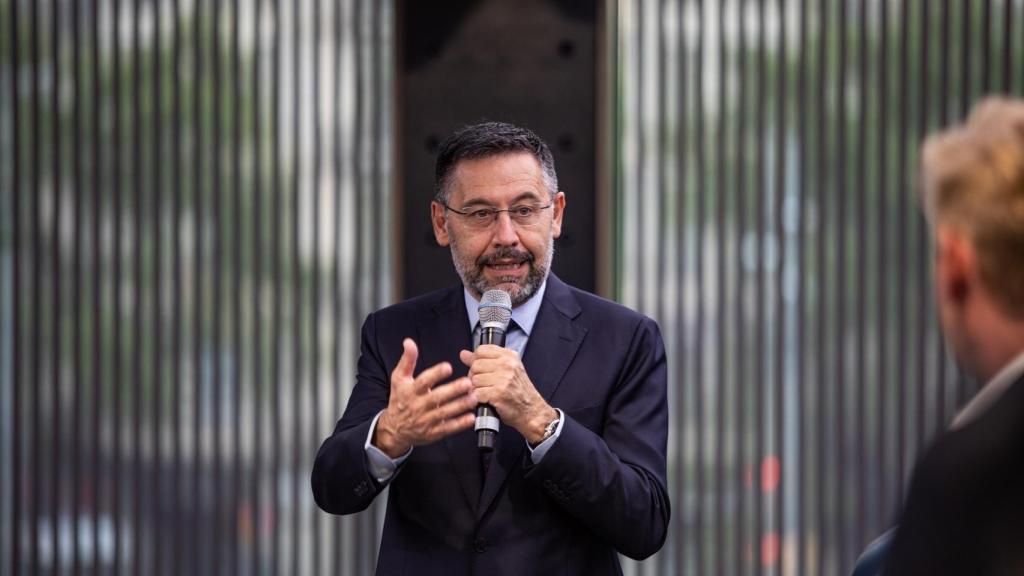 Josep Maria Bartomeu, durante un acto