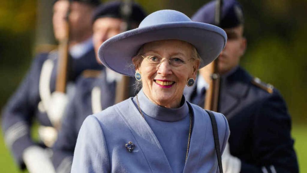 Margarita de Dinamarca durante una visita a Berlín en 2021.