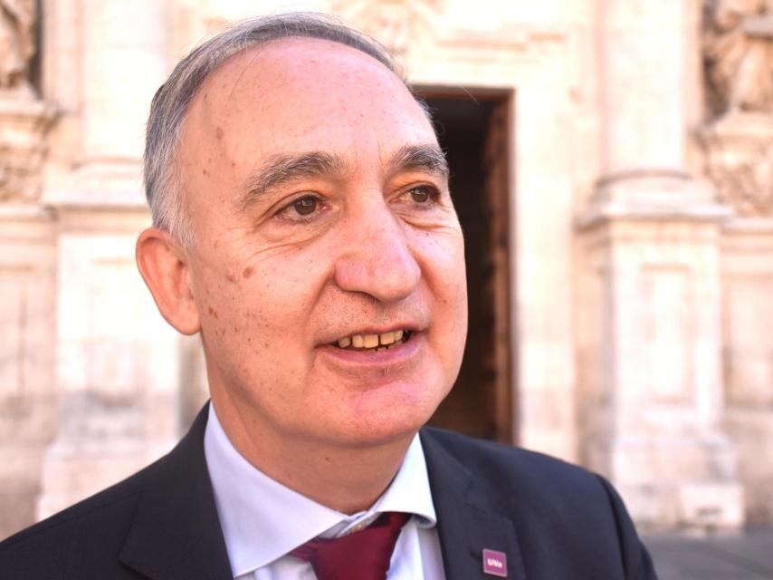 Antonio Largo durante la entrevista