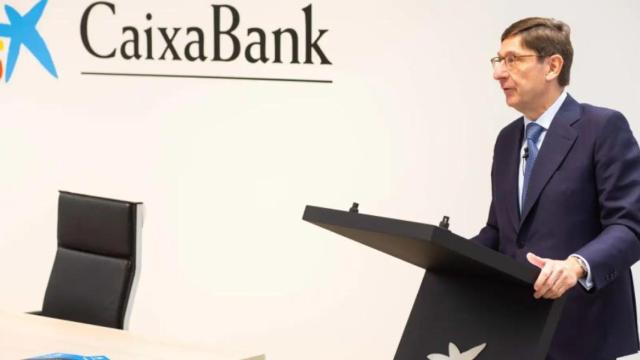 José Ignacio Goirigolzarri, presidente de CaixaBank, en una imagen de archivo