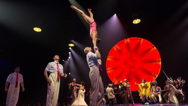 Un momento del espectáculo 'Luzia', que llegará a Alicante este verano.