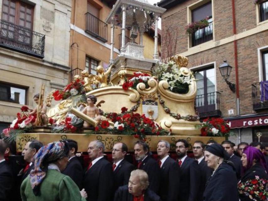 Imagen del Corpus Chico, en León