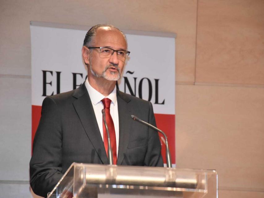 Luis Fuentes, presidente de las Cortes de Castilla y León