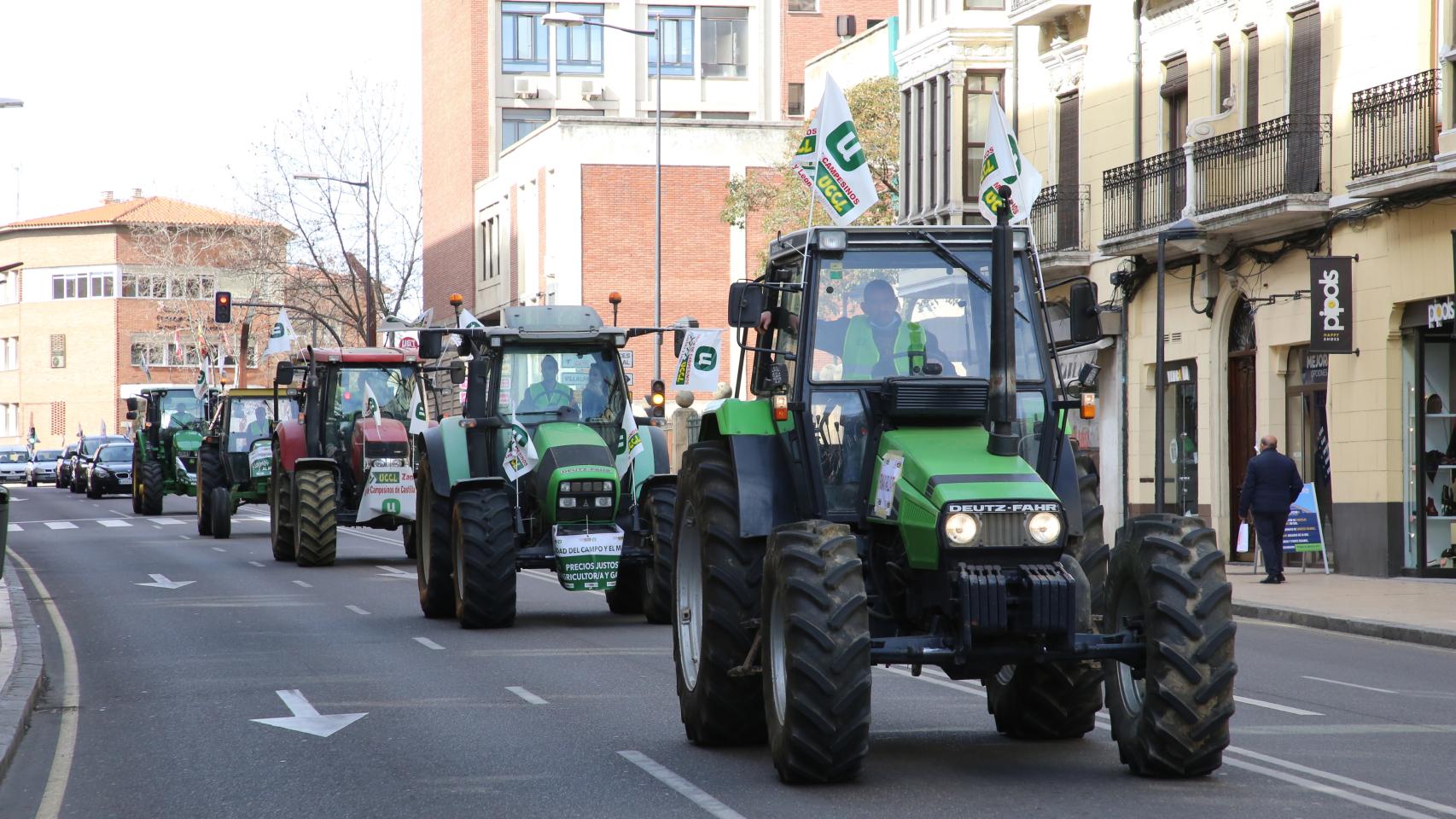 Tractorada en Zamora | Foto: ICAL - JL. Leal