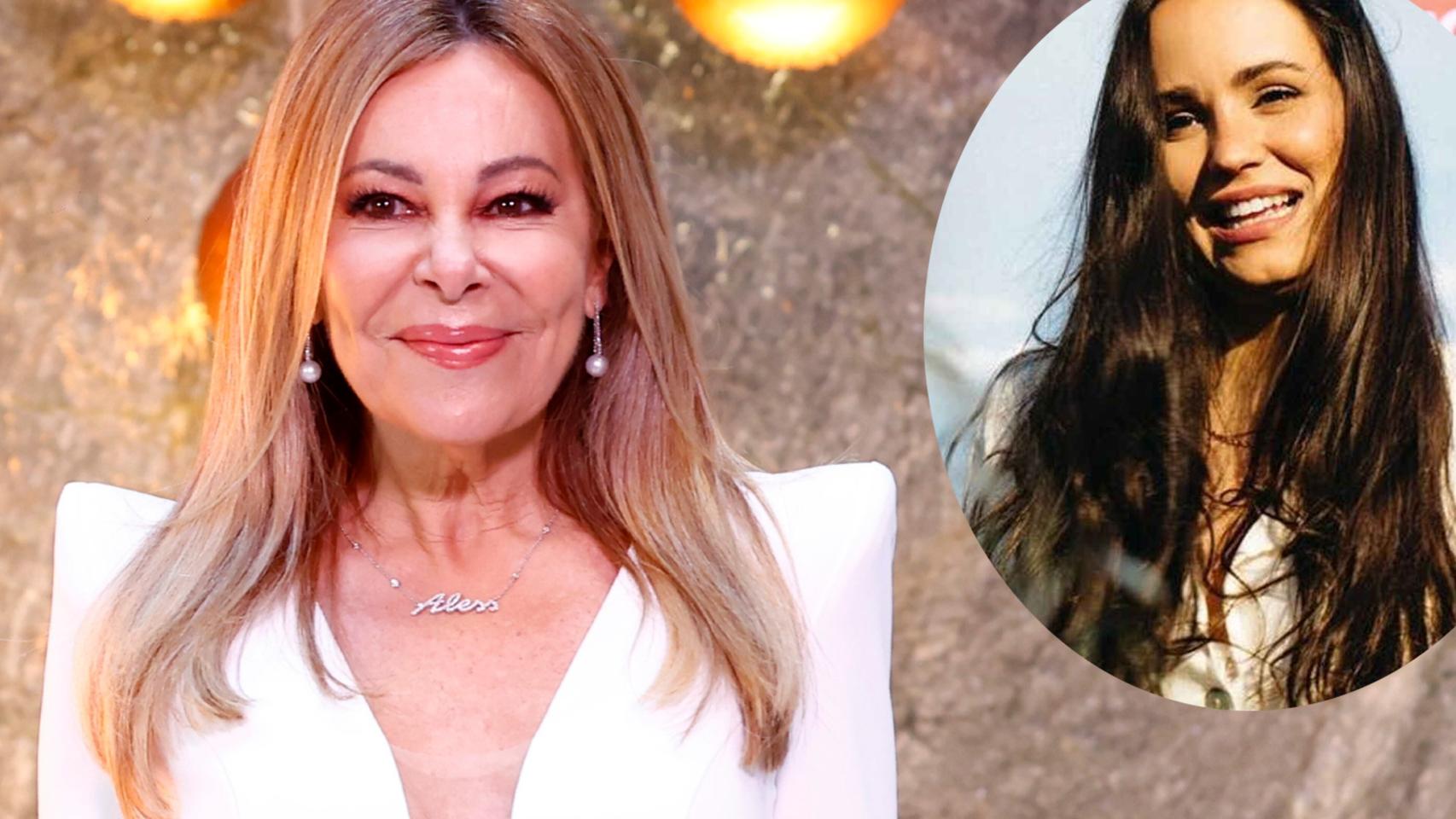 Ana García Obregón junto a su exnuera, Carolina Monje, en montaje de EL ESPAÑOL.