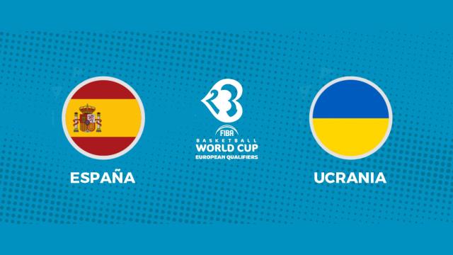 España - Ucrania: siga el partido de la clasificación para el MundoBasket 2023, en directo