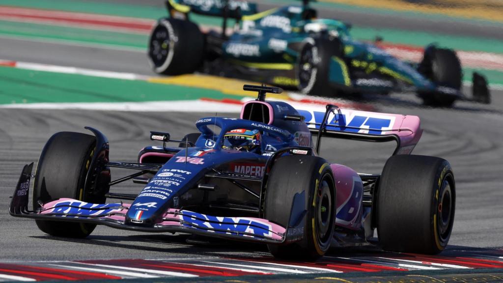 Alpine A522, pilotado por Fernando Alonso