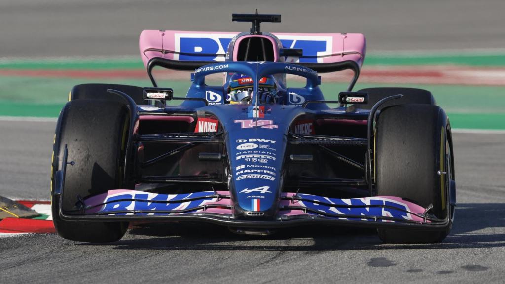 Alpine A522, pilotado por Fernando Alonso