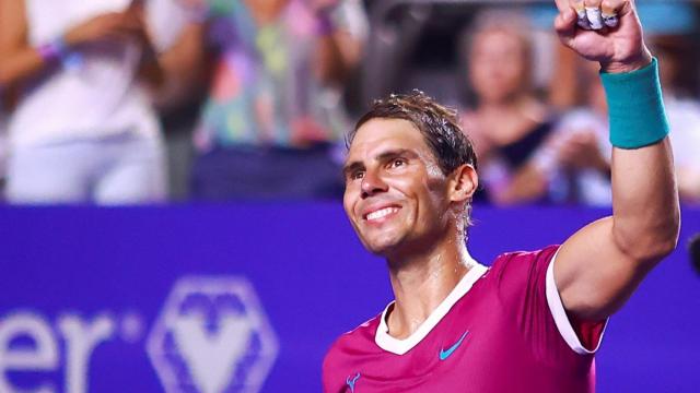 Rafa Nadal, en Acapulco