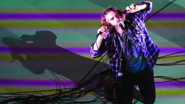 Gonzalo Cunill en un momento de 'En lo alto para siempre'. Foto: Manel Barnils