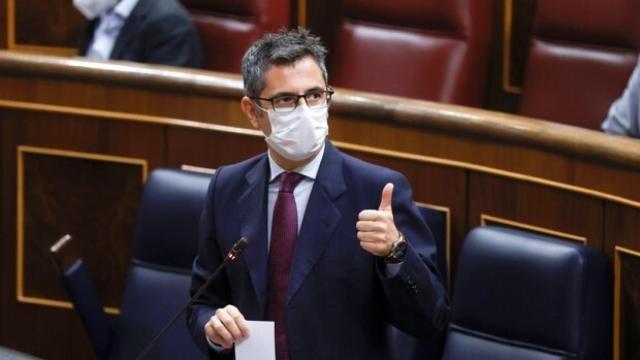 El ministro de la Presidencia, Relación con las Cortes y Memoria Democrática, Félix Bolaños. EP