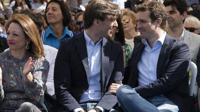 Pablo Montesinos y Pablo Casado en una foto de archivo.