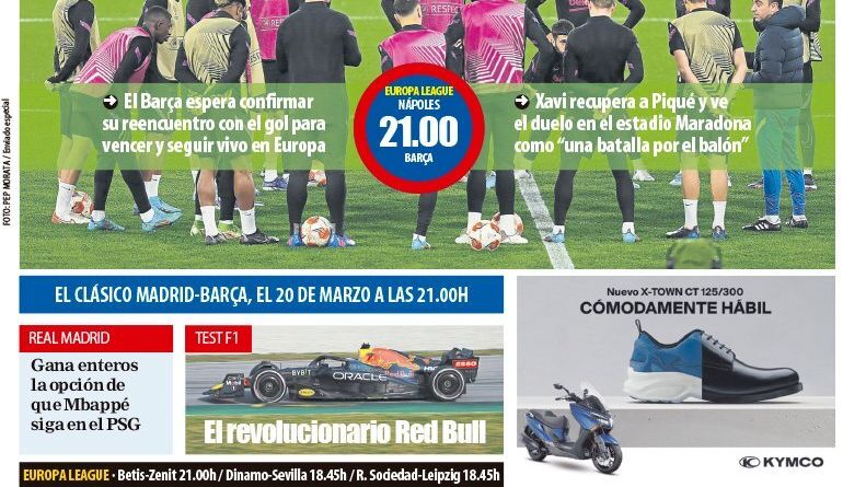 Portada Mundo Deportivo