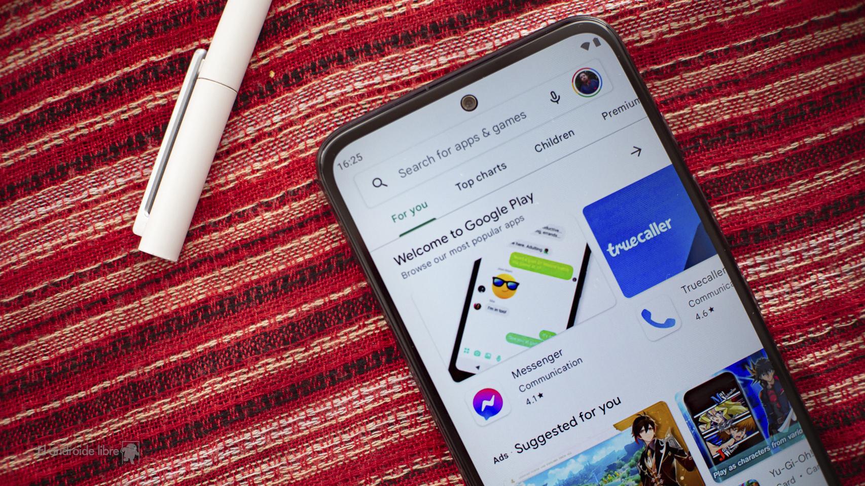 Google Play recibe más Material You