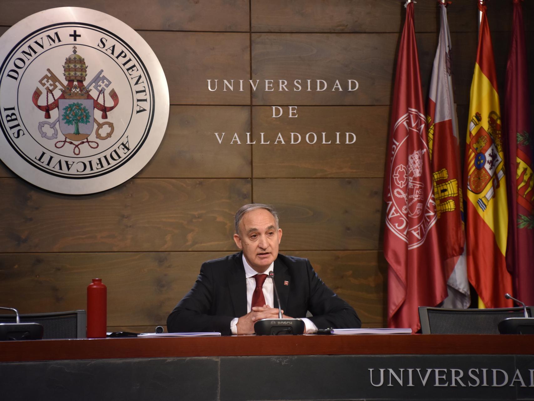 Antonio Largo, candidato a rector de la UVA