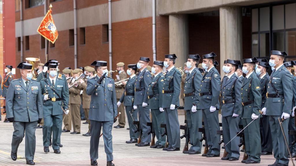 David Arranz. / ICAL . El teniente general del Mando de Fronteras y Policía Marítima de la Guardia Civil, Juan Luis Pérez Martín