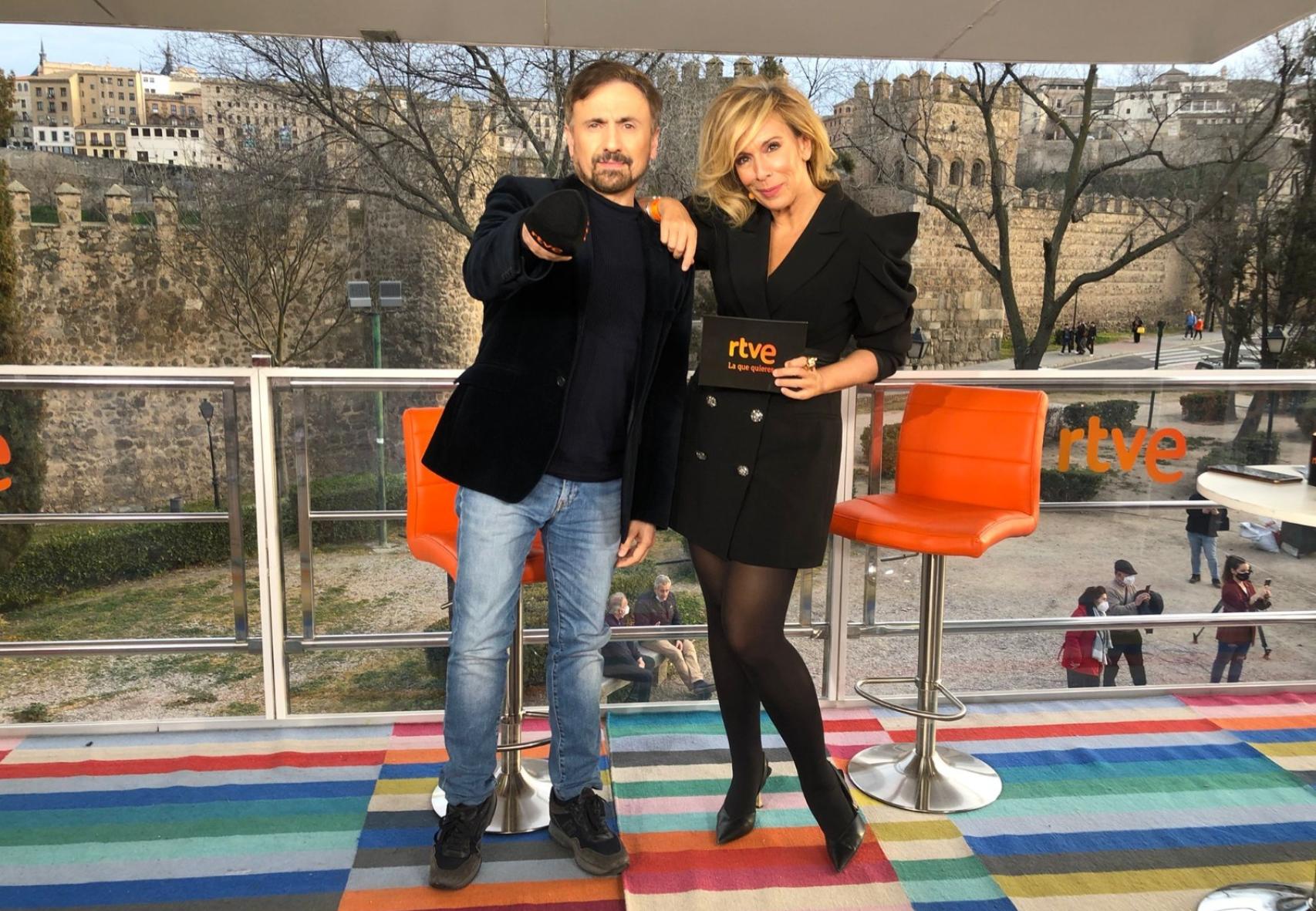 José Mota en 'La Gran Consulta' de RTVE, en Toledo. Foto: RTVE