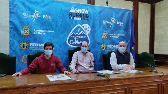 Presentación de la 'III Snowcross La Covatilla'