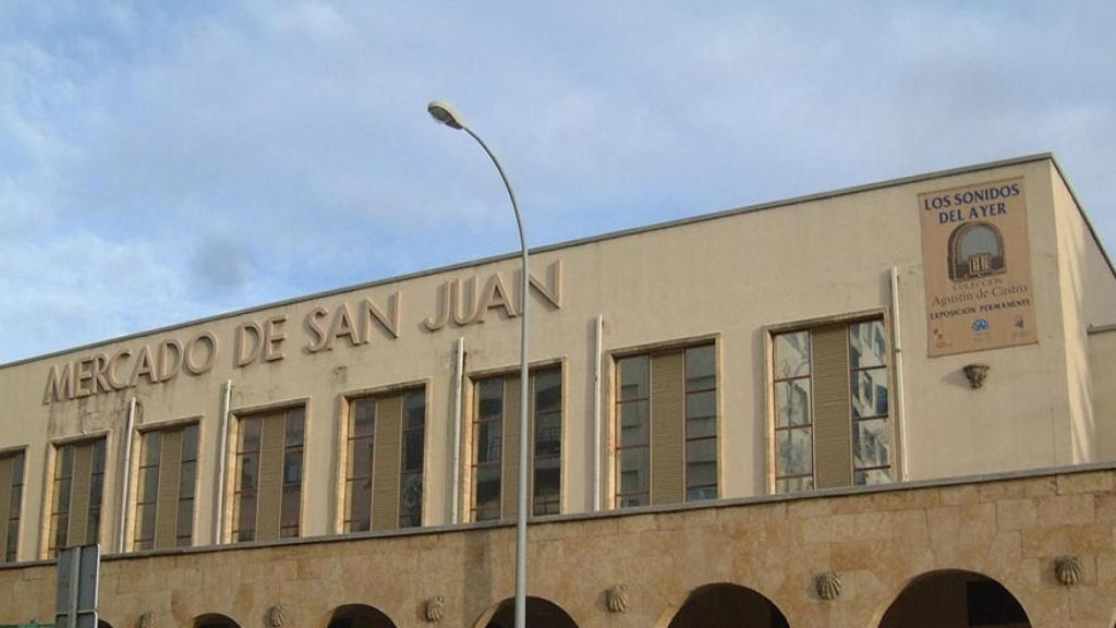 El edificio del Mercado de San Juan en Salamanca