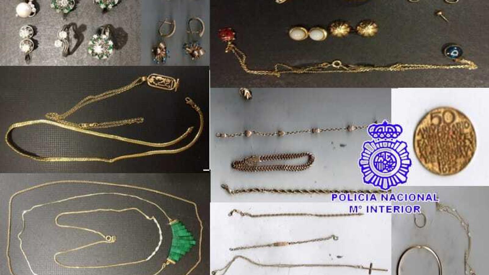 Imagen de las joyas