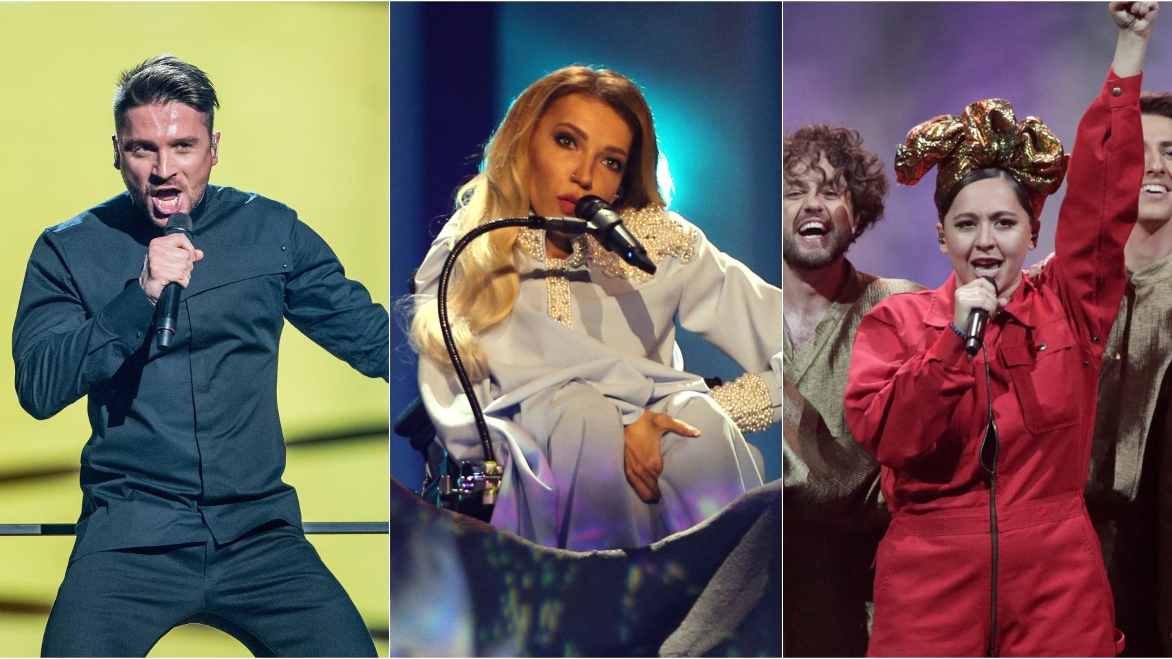 El no a la guerra de los representantes de Rusia en Eurovisión.