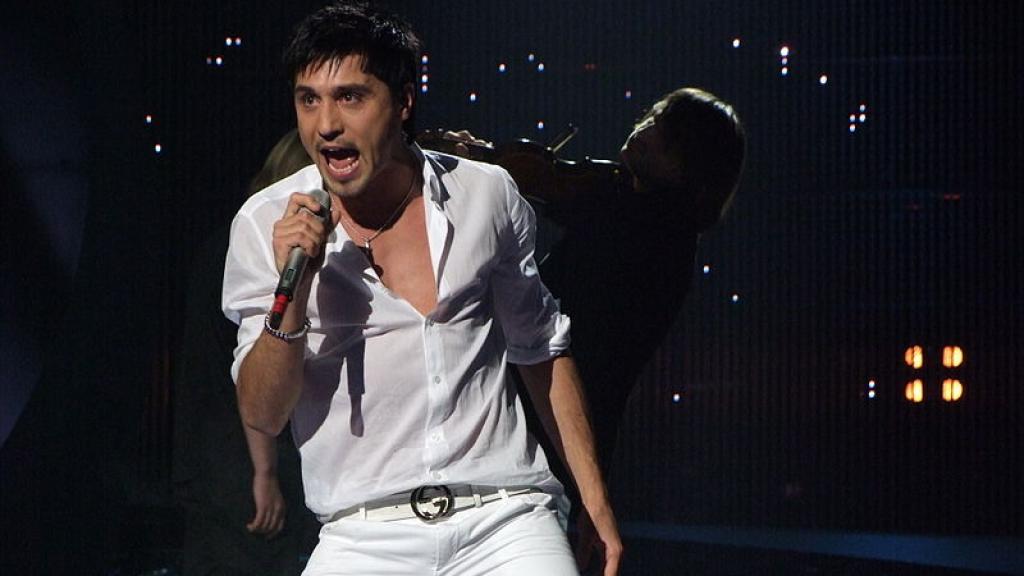 Dima Bilan, ganador de Eurovisión 2008, apoyó públicamente a Putin y ahora no se ha pronunciado.