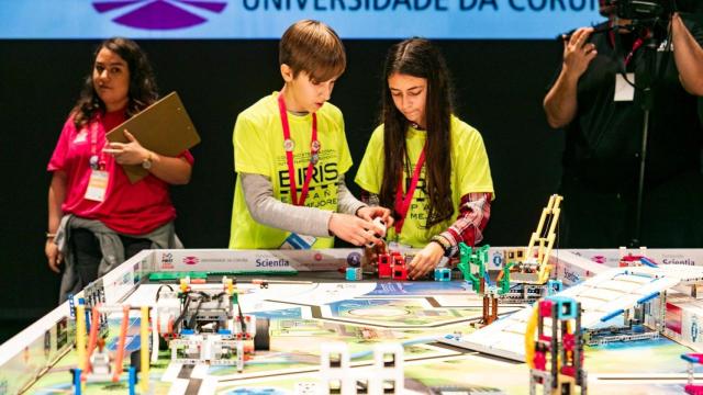 Imagen de archivo de la First Lego League.