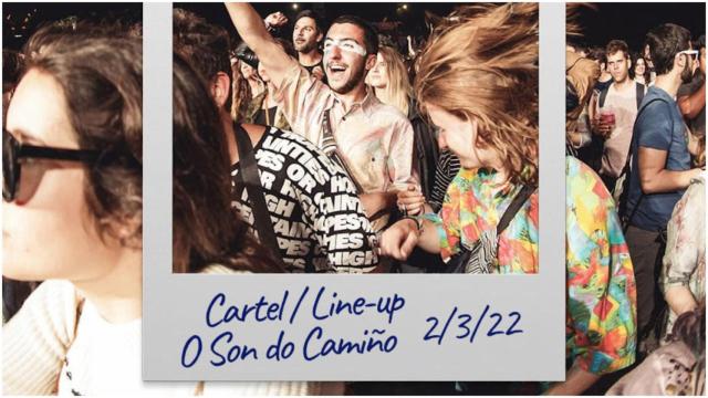 Imagen promocional del anuncio del cartel de O Son do Camiño 2022.