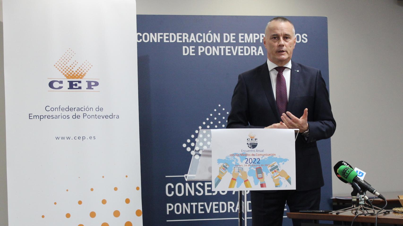 El presidente de la CEP, Jorge Cebreiros.