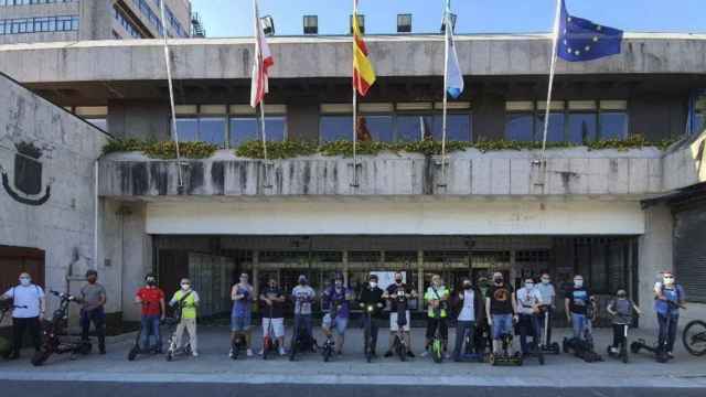 Ponen en marcha una campaña informativa sobre la ordenanza que regula los VMP en Vigo