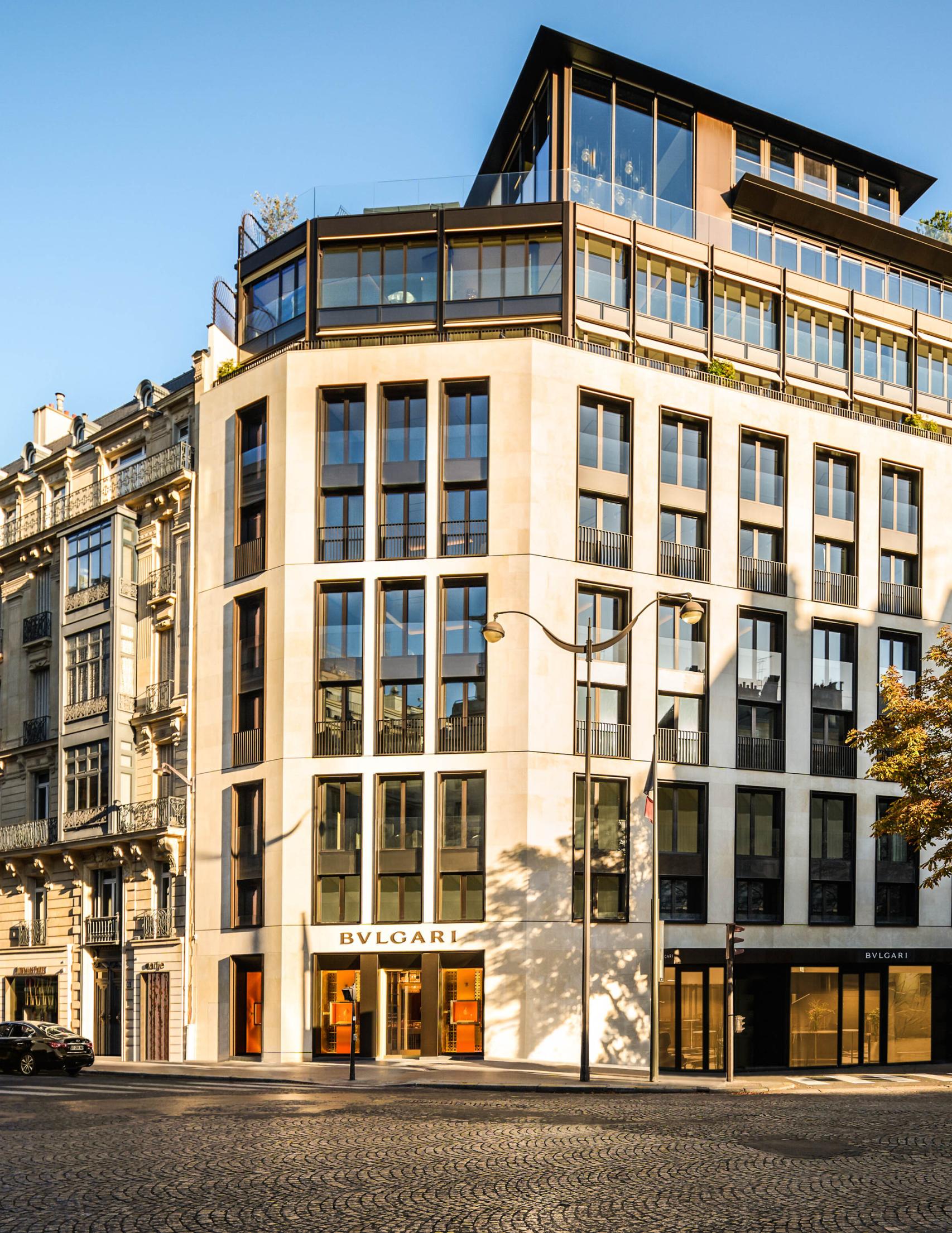 Hotel Bulgari de París.