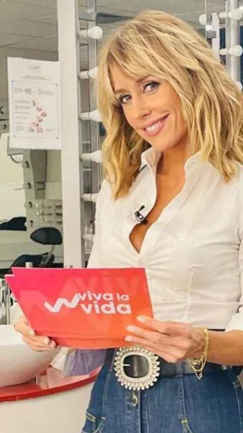 Emma García en una imagen compartida en redes sociales, previo a 'Viva la vida'.