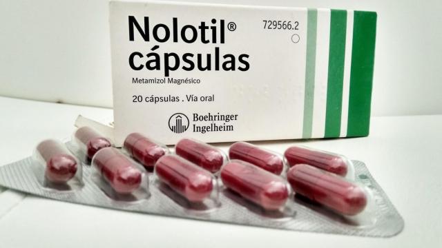 Envase de Nolotil.