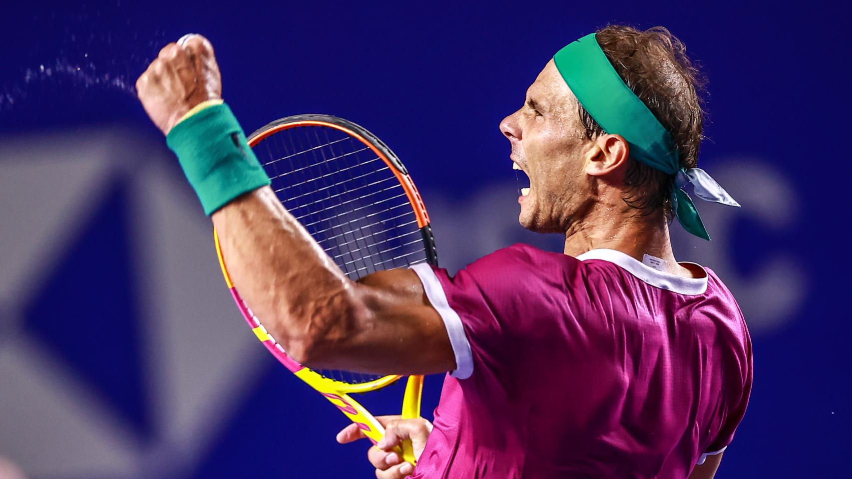 Rafa Nadal, en el ATP de Acapulco