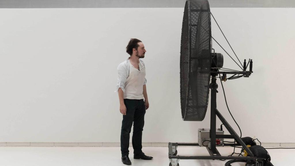 Teresa Margolles: Fuerza Centrífuga, 2017 (ADN Platform). Foto: Roberto Ruiz
