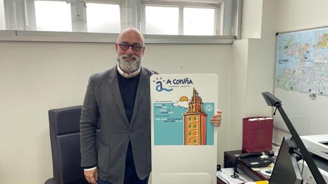 Moisés Jorge Naranjo, Gerente de Turismo de A Coruña