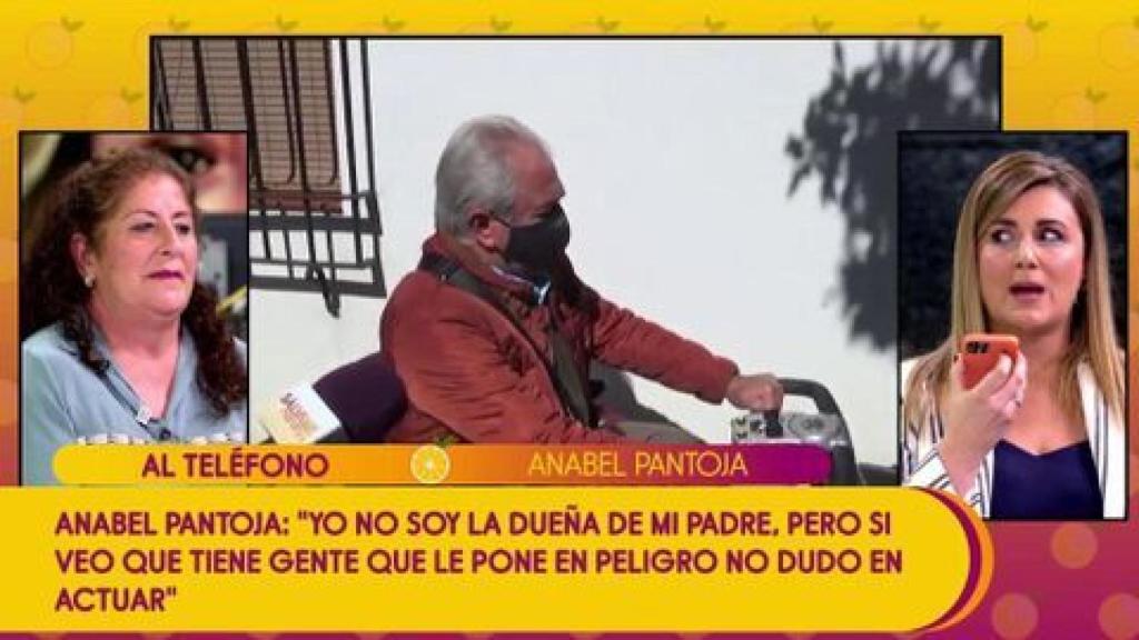 Antes de la emisión del veredicto del poligrafo, Magdalena tuvo un enfrentamiento telefónico con Anabel Pantoja.
