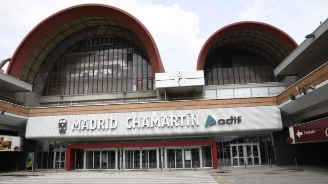 Imagen de la estación de Chamartín.