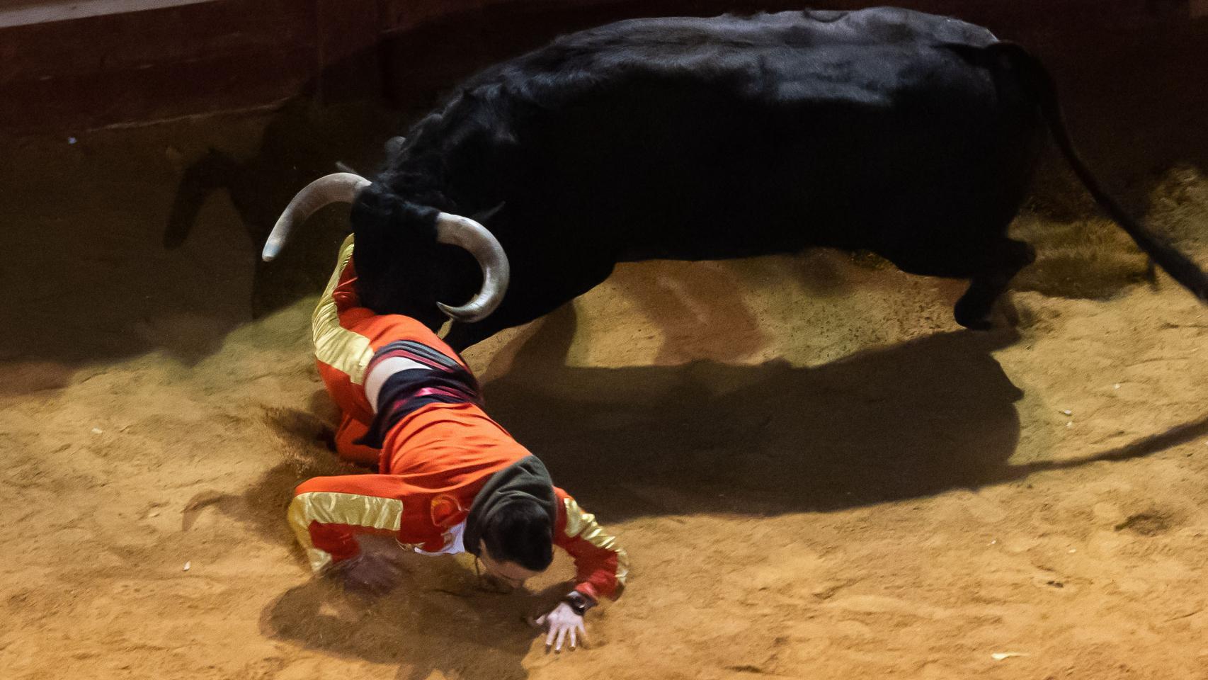 Imágenes del primer encierro del Carnaval de Ciudad Rodrigo