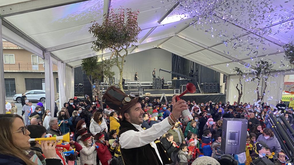 Trompetada carnavalesca en Guijuelo