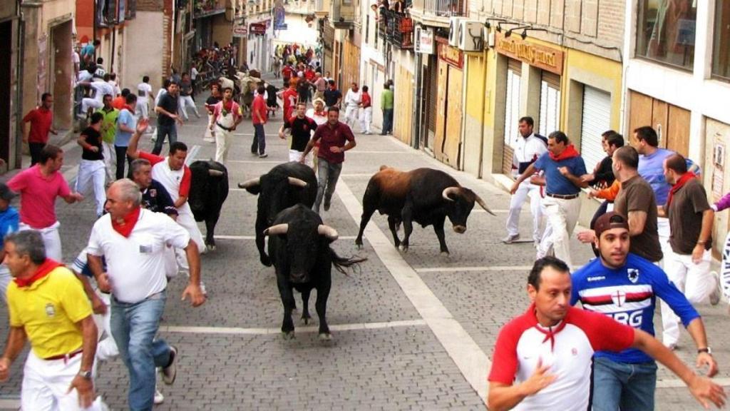 Un encierro en Cuéllar