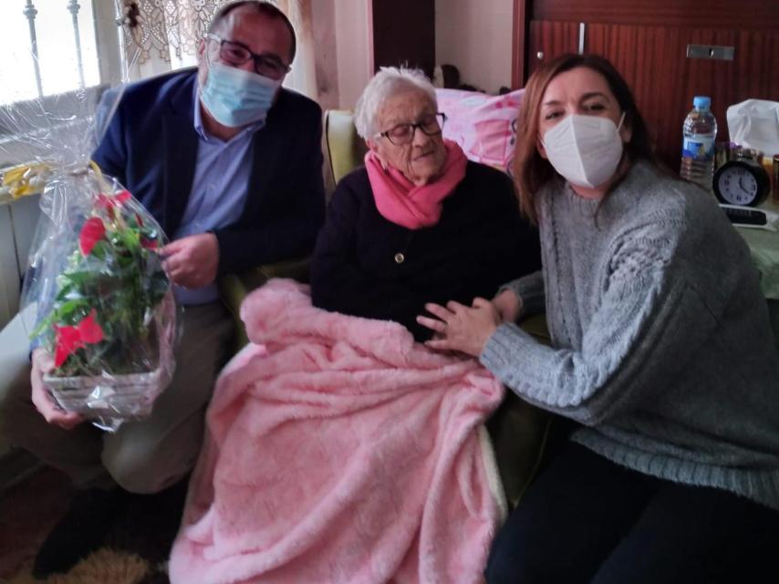 Modesta y sus 105 años