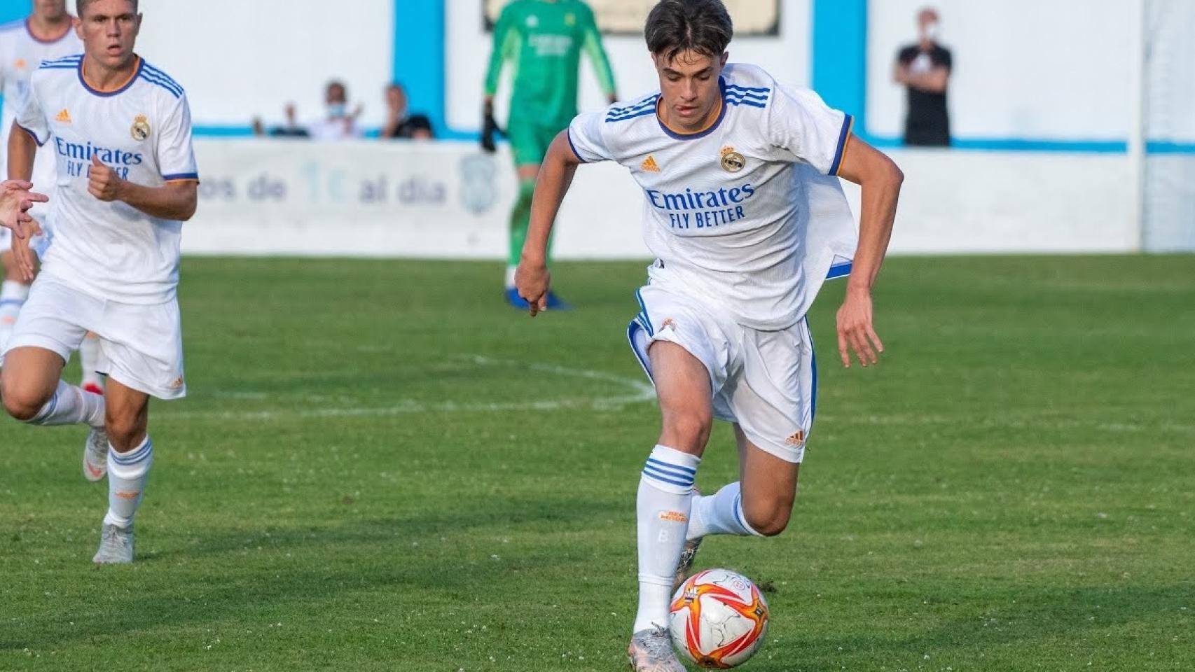 Bruno Iglesias, en un partido con el Real Madrid