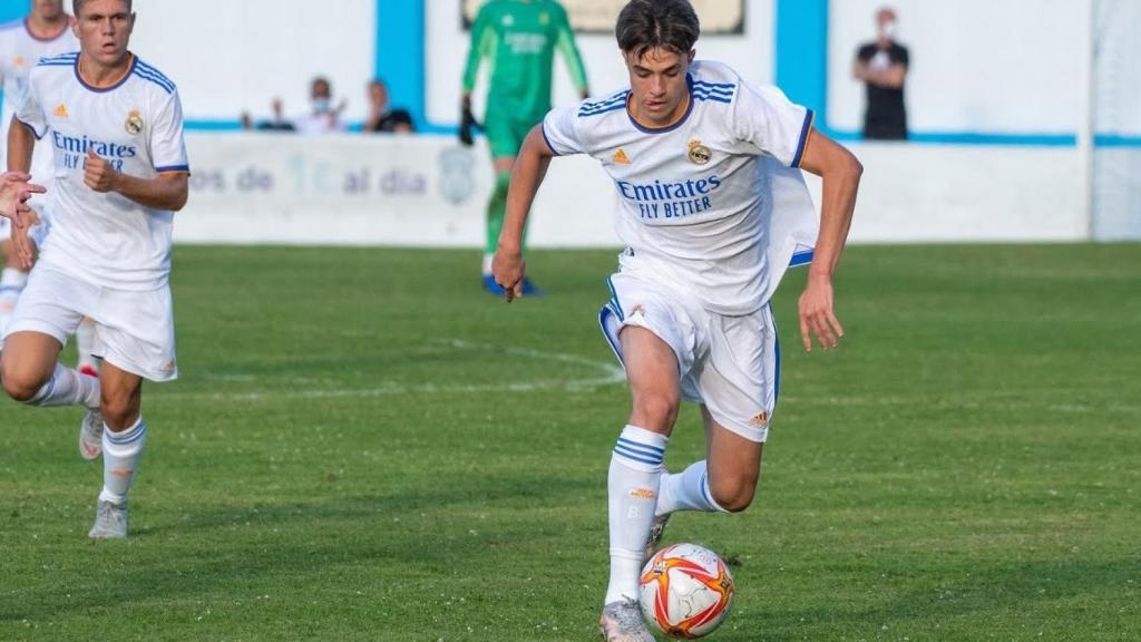 Bruno Iglesias, en un partido con el Real Madrid