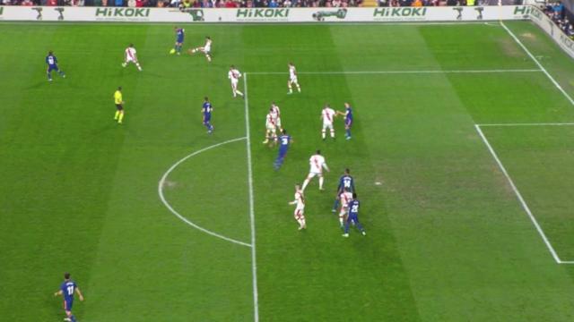 Gol anulado a Casemiro por fuera de juego previo