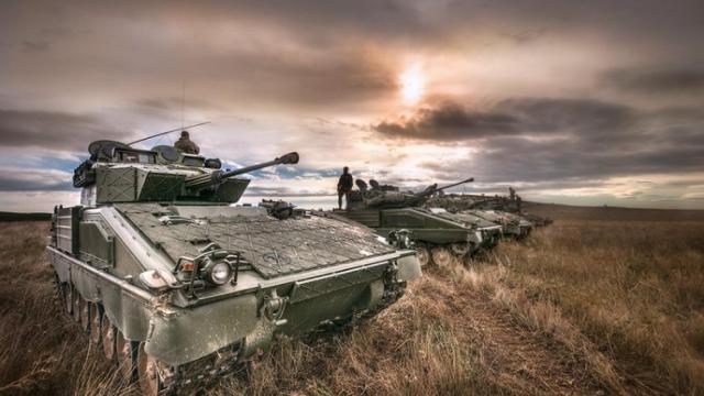 Carros de combate de la Brigada de Infantería Acorazada Guadarrama XII.