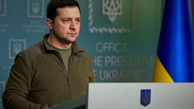 El presidente ucraniano, Volodimir Zelenski.