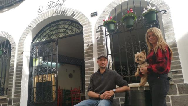 Los responsables de El patio de A Coruña.