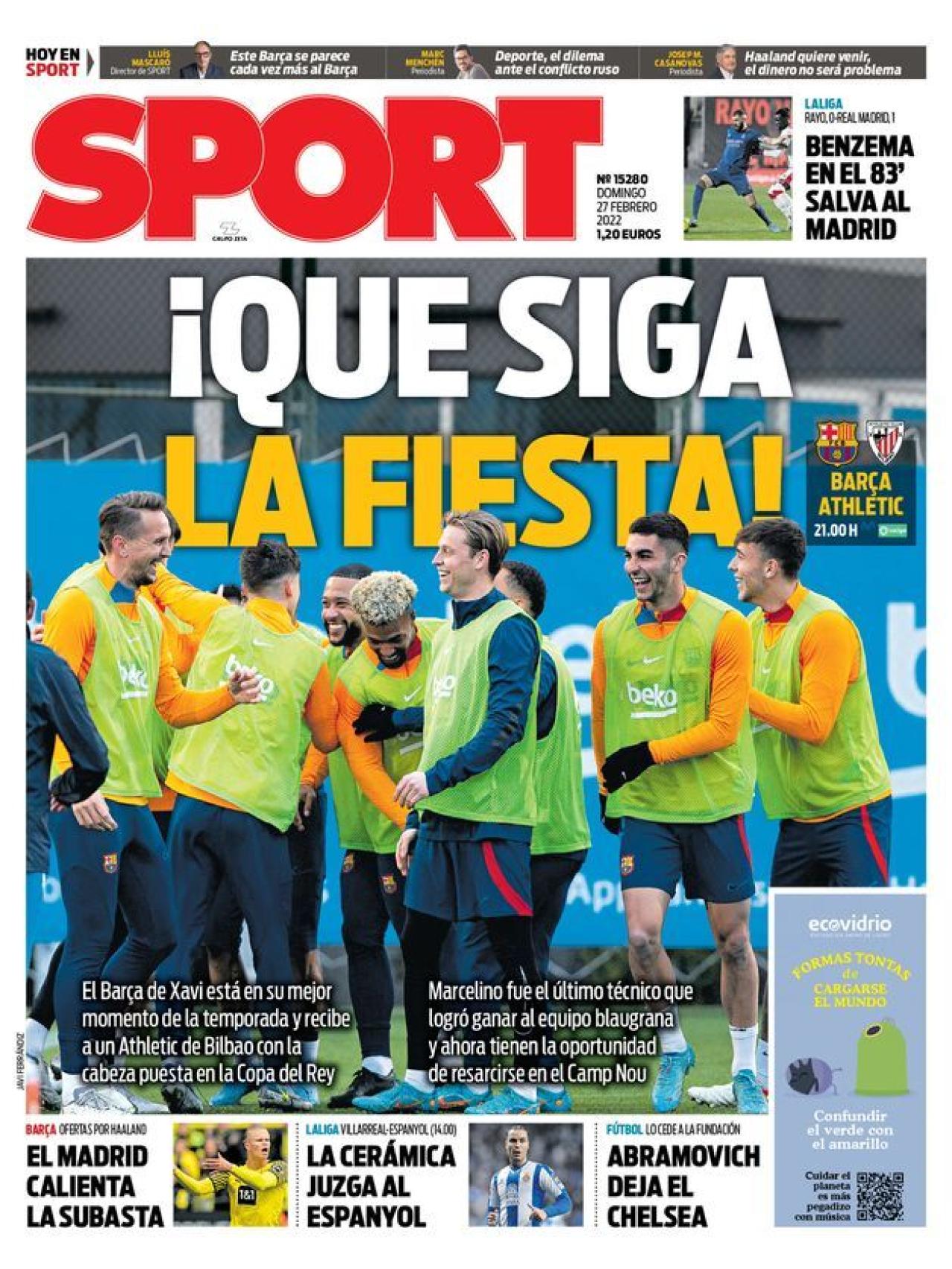 Portada SPORT