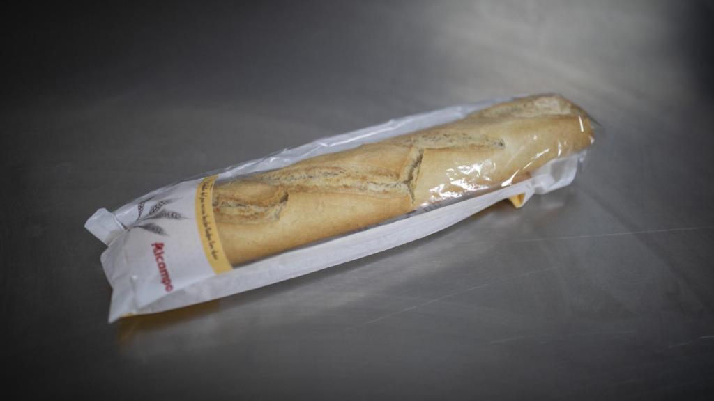 La barra de pan de Alcampo.